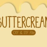Buttercream Font - Featured Image