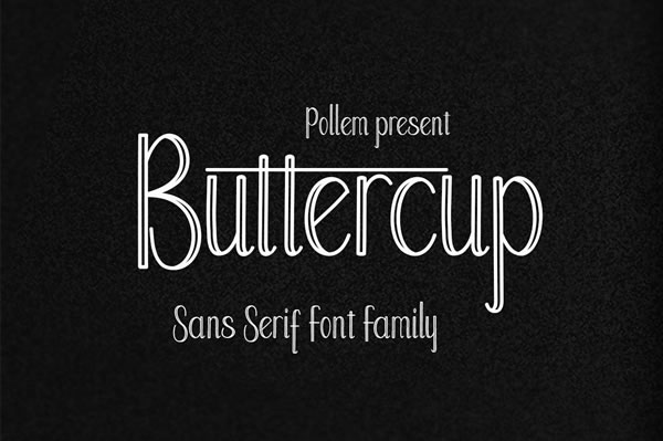 Buttercup Font - Featured Image