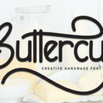 Buttercup Font - Featured Image