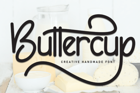 Buttercup Font - Featured Image