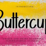 Buttercup Font - Featured Image