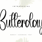 Butterday Font - Featured Image