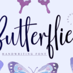 Butterflies Font - Featured Image