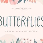 Butterflies Font - Featured Image