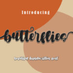 Butterflies Font - Featured Image