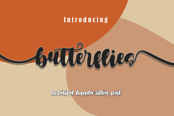 Butterflies Font - Featured Image