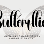 Butterflies Font - Featured Image
