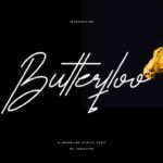 Butterfloo Font - Featured Image