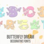 Butterfly Dream Font - Featured Image