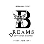 Butterfly Dreams Font - Featured Image
