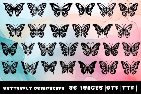 Butterfly Dreamscape Font - Featured Image