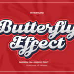 Butterfly Effect Font - Featured Image