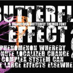 Butterfly Effect Font - Featured Image
