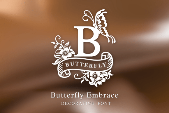 Butterfly Embrace Font - Featured Image