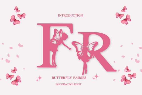Butterfly Fairies Font - Featured Image