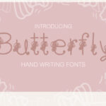 Butterfly Fine Font - Featured Image