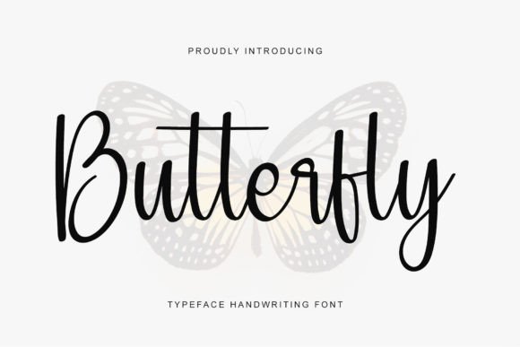 Butterfly Font - Featured Image