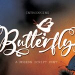 Butterfly Font - Featured Image