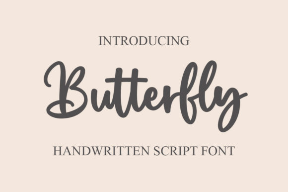 Butterfly Font - Featured Image