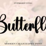 Butterfly Font - Featured Image