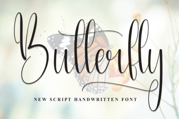 Butterfly Font - Featured Image