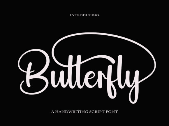 Butterfly Font - Featured Image