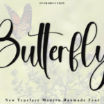 Butterfly Font - Featured Image