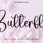 Butterfly Font - Featured Image