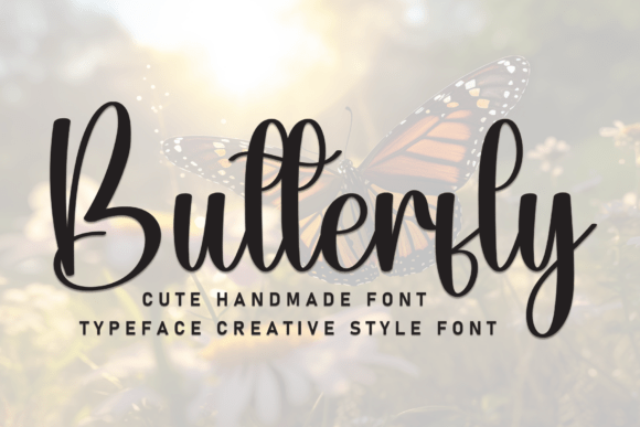 Butterfly Font - Featured Image