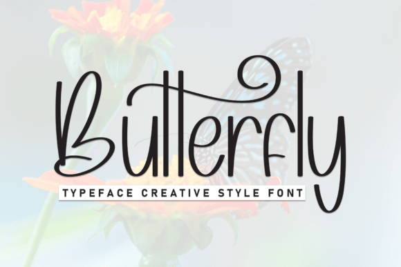 Butterfly Font - Featured Image
