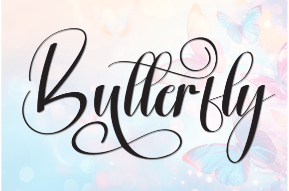 Butterfly Font - Featured Image
