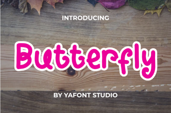 Butterfly Font - Featured Image