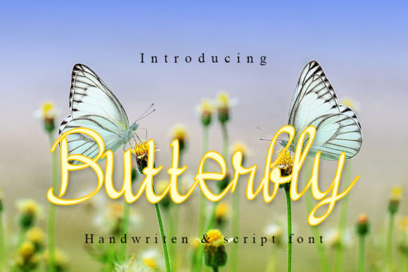 Butterfly Font - Featured Image
