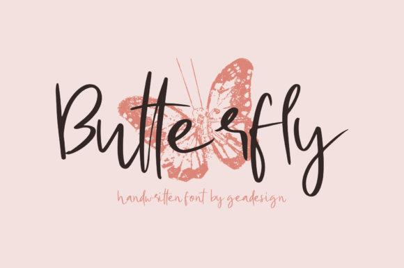 Butterfly Font - Featured Image