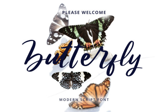 Butterfly Font - Featured Image