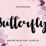 Butterfly Font - Featured Image