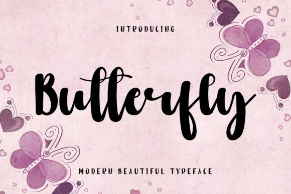 Butterfly Font - Featured Image