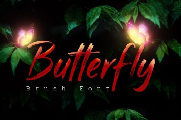 Butterfly Font - Featured Image