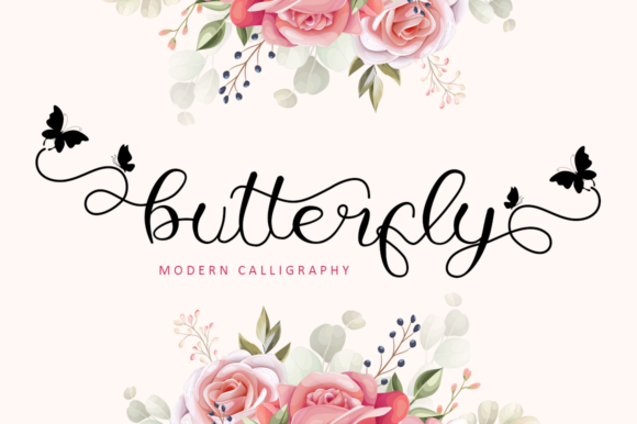 Butterfly Font - Featured Image