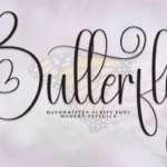 Butterfly Font - Featured Image