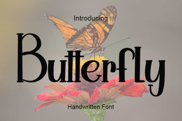 Butterfly Font - Featured Image