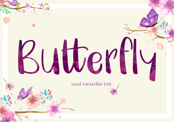 Butterfly Font - Featured Image