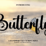 Butterfly Font - Featured Image