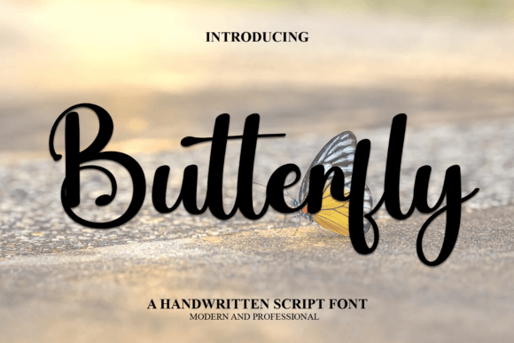 Butterfly Font - Featured Image