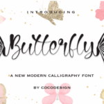 Butterfly Font - Featured Image