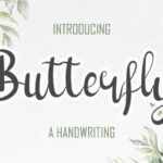 Butterfly Font - Featured Image