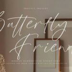 Butterfly Friends Font - Featured Image