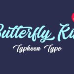 Butterfly Kiss Font - Featured Image