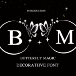 Butterfly Magic Font - Featured Image