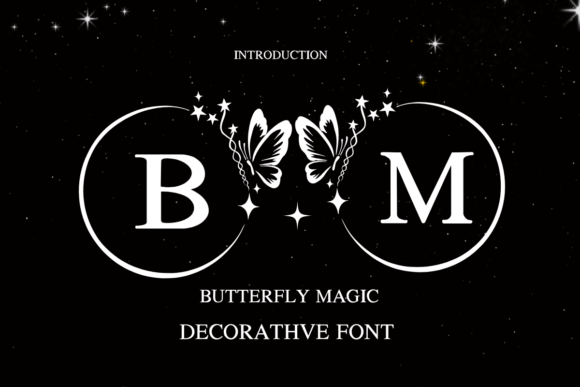 Butterfly Magic Font - Featured Image